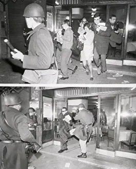 Kicking Prints: Police Kick Student Leaving Coffee Shop