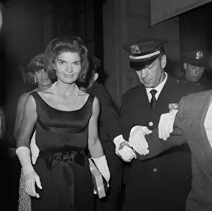 Police Locking Arms for Jacqueline Kennedy and Patricia Lawford