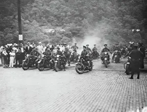 Johnstown Prints: Police Mass for Riot Duty