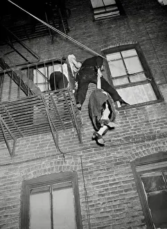 Rescue Prints: Police Officer Holding Attempted Suicide