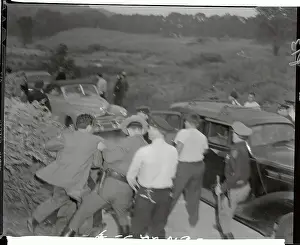 Police Officers Controlling Riot