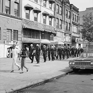 Police Patrolling Harlem