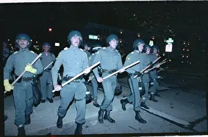 Oppression Prints: Police Preparing to Squelch Riot
