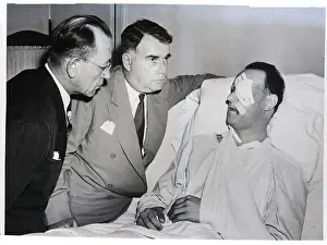 Detective Prints: Police Question Victor Reuther in Hospital