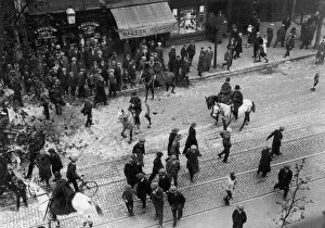 General Strike 3rd to 12 May, 1926 Gallery: Police In Street