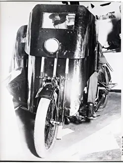Armor Prints: Policeman On Armored Motorcycle
