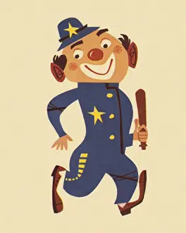 Policeman Clown
