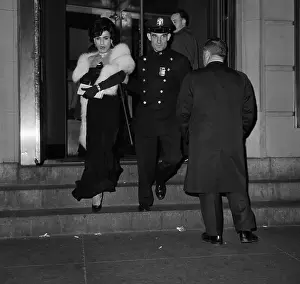 Cross Dresser Prints: Policeman with Man in Drag