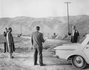 Bakersfield Prints: Policemen Re-Enact Crime