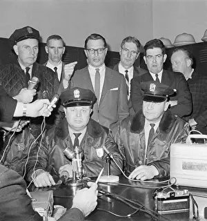 Policemen Who Arrested Boston Strangler at Press Conference