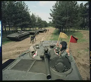 Polish Tank Drivers During Exercise Training