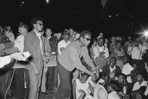 Sit In Prints: Political Activist Stokely Carmichael During Protest in Alabama