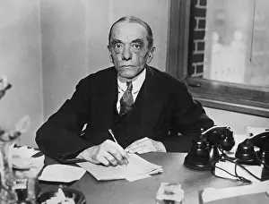 Solemnity Prints: Political Analyst Louis McHenry Howe