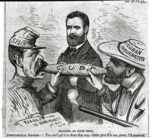 Uprising Prints: Political Cartoon/Cuban Insurrection