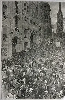 Political Cartoon On Humors Of Pres.Camp