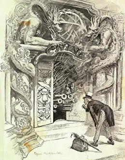 Political Cartoon Of Open Door In China