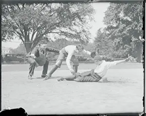 Politicians Playing Baseball