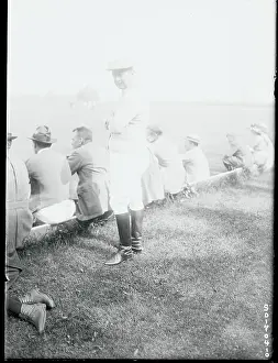 Newport Prints: Polo Fans Alongside Field
