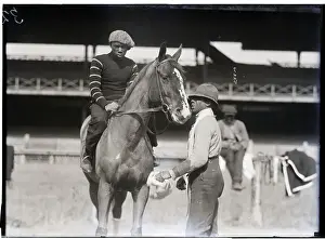 Polo Prints: Polo Player Seated on Horse