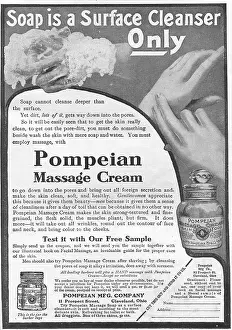 Cream Prints: Pompeian Massage Cream