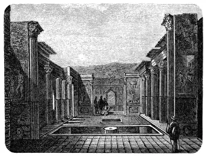 Mt Vesuvius Prints: Pompeii
