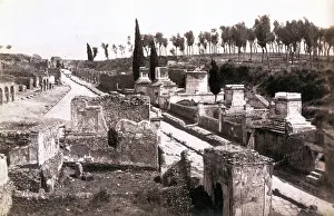 Pompeii Prints: Pompeii's Street of Tombs
