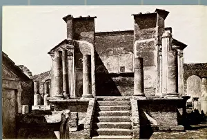 Pompeii Prints: Pompeii's Temple or Isis