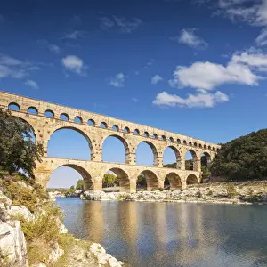 Aqueduct Prints: Pont du Gard, 2000 year old Roman Aquaduct