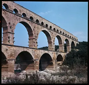 Pont du Gard Aqueduct in France