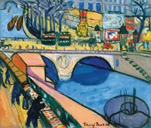 The Pont Saint-Michel In Paris