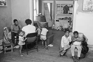 Disrepair Prints: Poor Family on Chicago's South Side