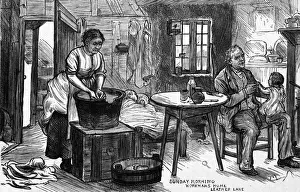 Poor Family At Home