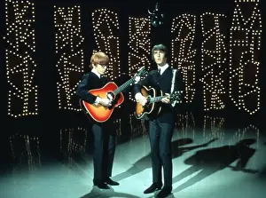 Tv Studio Prints: Pop Duo Peter And Gordon