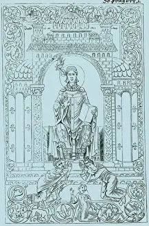 Theology Prints: Pope Gregory I and Others