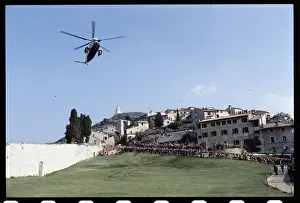 Mass Prints: Pope John Paul II Arriving in Assisi