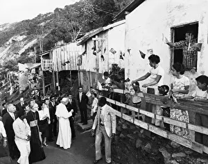 Slum Prints: Pope John Paul II in a Brazilian Favela