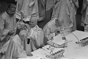 Pope John Paul II Celebrates Mass In Vatican City