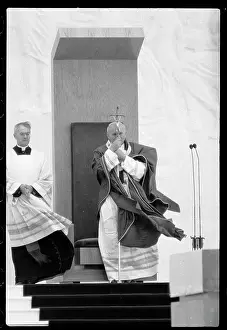 Mall Prints: Pope John Paul II at Mass on the Mall