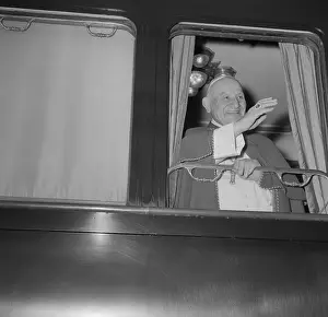 Pope John XXIII Giving Blessing from Window
