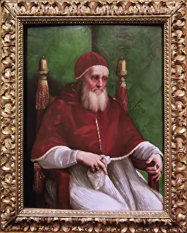 Florentine School Prints: Pope Julius II by Raphael