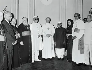 Mumbai Prints: Pope Paul VI with Indian Church Leaders and Officials