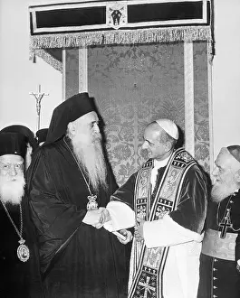 Pope Paul VI and Patriarch Athenagoras I