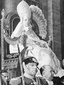 Pope Pius XII Waving
