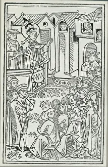 Pope Urban II Blessing Crusaders