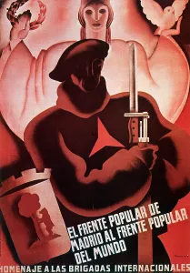 T1671881 Prints: The Popular Front Of Madrid To The Popular Front Of The World