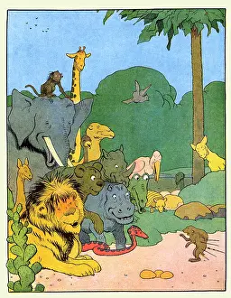 Lion Prints: Porcupine Complains About Gedeon