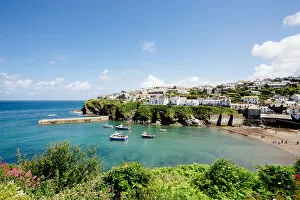 Images Dated 10th July 2015: Port Isaac from the South West Coast Path