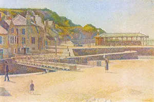 Parisian Prints: The Port & the quay at Bessin