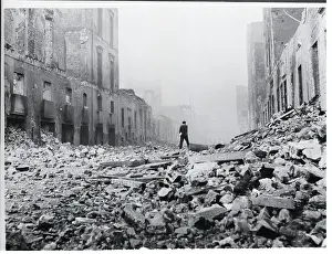 Rubble Prints: Port Said, Egypt, After Anglo-French Bombardment 1956