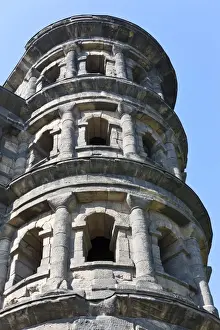 Porta Nigra, a Roman city gate, Trier, Rhineland-Palatinate, Germany, Europe